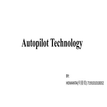 Autopilot Technology