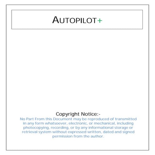 Autopilot method $