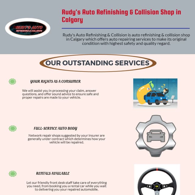 Auto refinishing, collision repair shop in Calgary | PDF