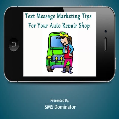 Text Message Marketing for Auto repair shops