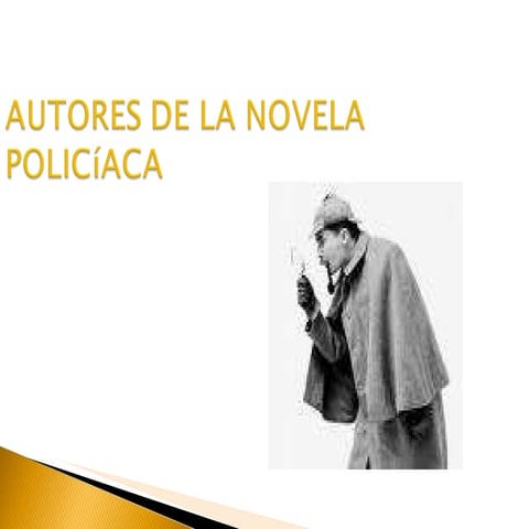 Autores de la novela policíaca