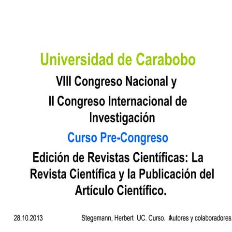 Autores y colaboradores 29.10.2013