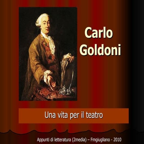 Carlo Goldoni - teatro