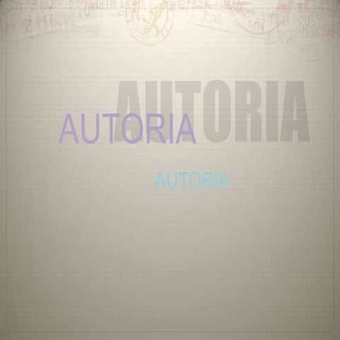 Autoria