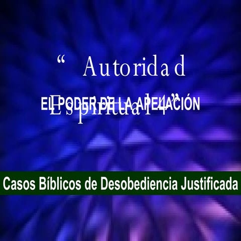 Autoridad Espiritual 4