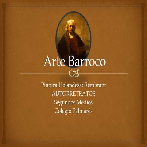 Autorretratos rembrant