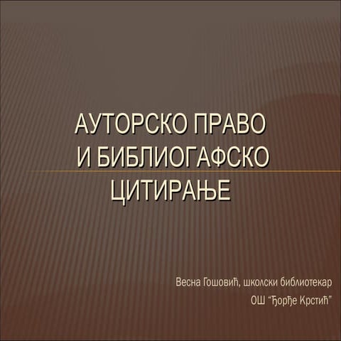 Uputstva za pisanje master rada | PPT