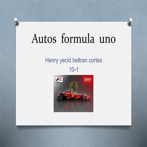 Formula 1 | PPT
