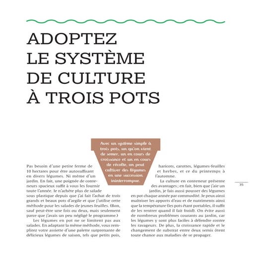 Livres. Découvrez l'autosuffisance 