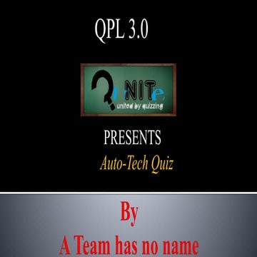 Auto-tech quiz