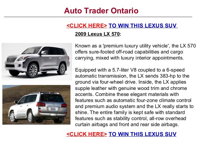 Auto Trader Ontario