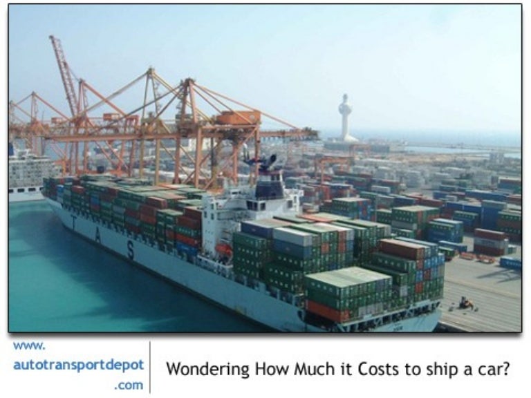 AutoTransportDepot.Com - How Much does it Cost to Ship a Car