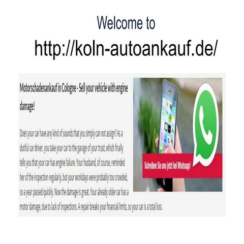 Auto verkaufen