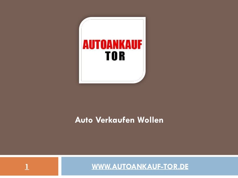 Auto Verkaufen Wollen