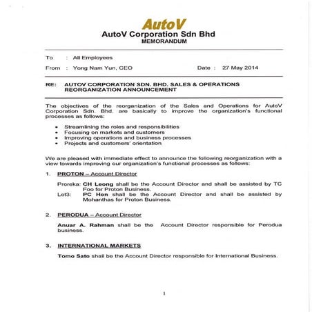 Auto v group reorganization   sales + operations 27may2014