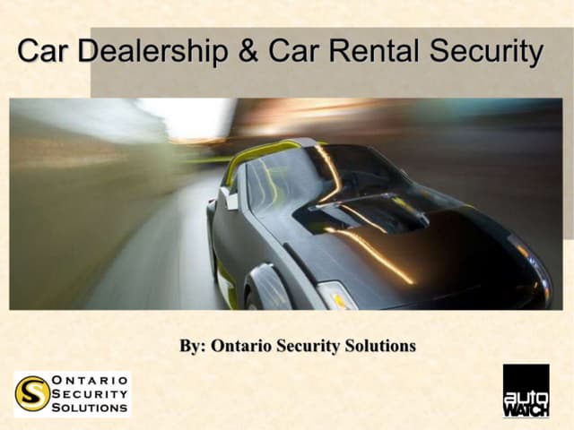 Autowatch Ghost Solutions For Car Dealers Nov 19