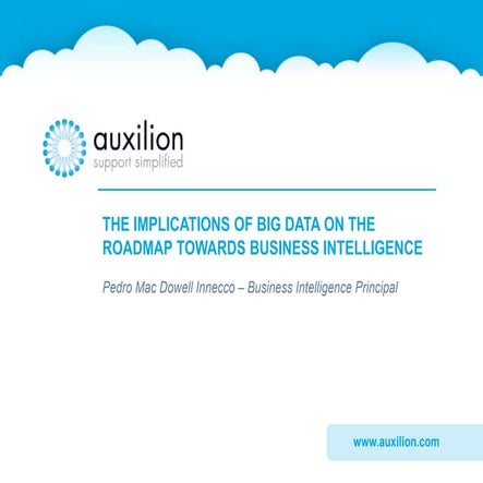 Auxilion - The Implications of Big Data on the Roadmap Towards Business Intel...