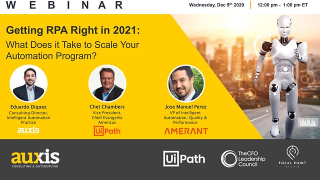 What Does it Take To Scale Your Automation Program?