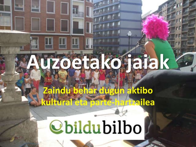Auzoetako jaiak