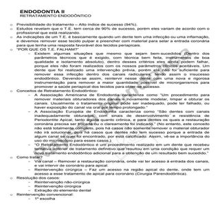 Retratamento endodôntico