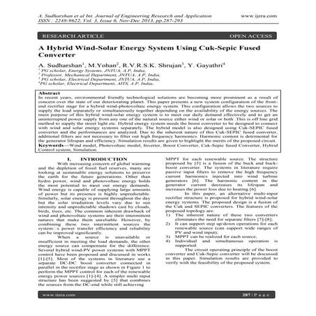 A two level energy storage system for wind energy systems | PDF