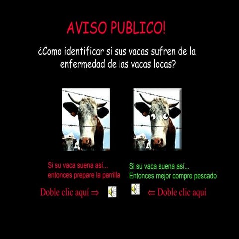 Vaca loca | PPT