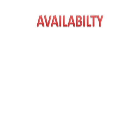 Availability