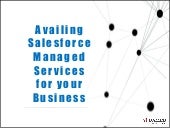 Availing Salesforce Managed Services for your Business