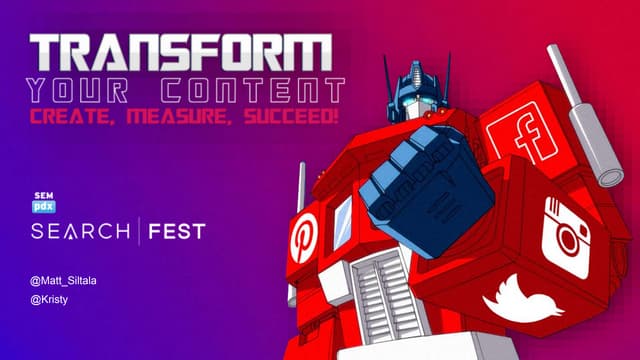 Transform your Content Marketing