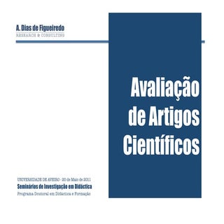 Avaliação de Artigos Científicos