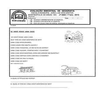 AvaliaçõES 2º ANO