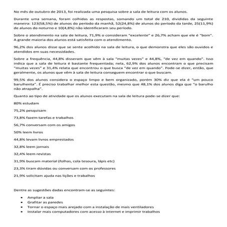 Avaliação da pesquisa