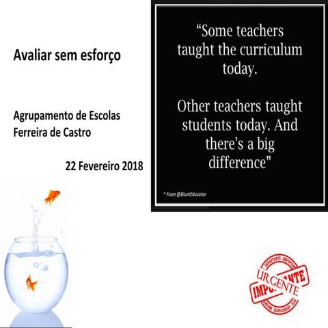 Avaliar sem esforço