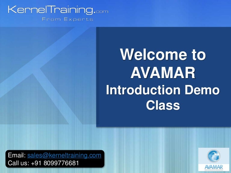 emc avamar 7 1 training ppt avamar fundamentals and overview emc avamar