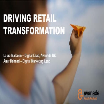 Sitecore & Microsoft Breakfast: Driving Retail Transformation - Avanade 