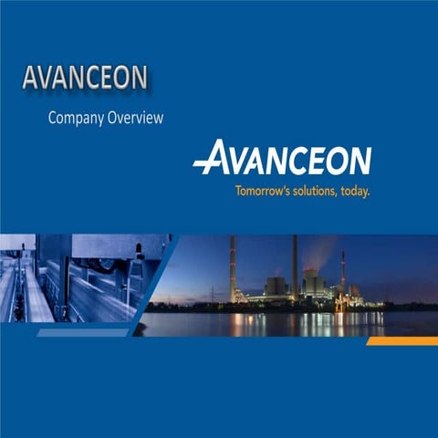 Avanceon Company Summary 2008
