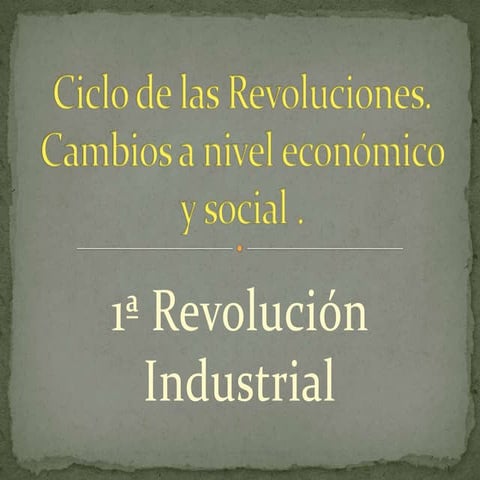 Avance ppt revolucion industrial (1)