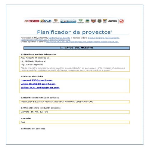 Avances del proyecto 03 03-15