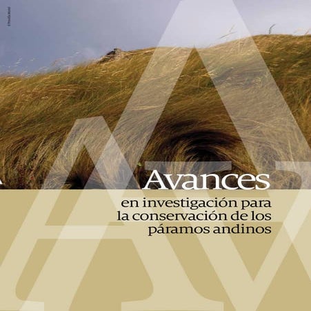 Avancesen investigaciónparalaconservacióndelospa librocompleto
