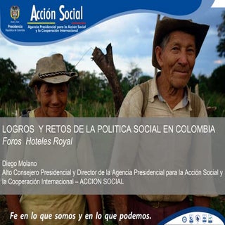 LOGROS  Y RETOS DE LA POLÍTICA SOCI...