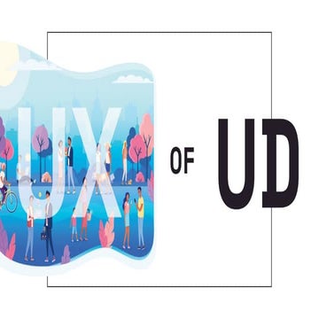 User Experience in Urban Design  Shaping Cities for People