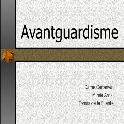 Avantguardisme