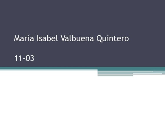 Isabel1823 presentations