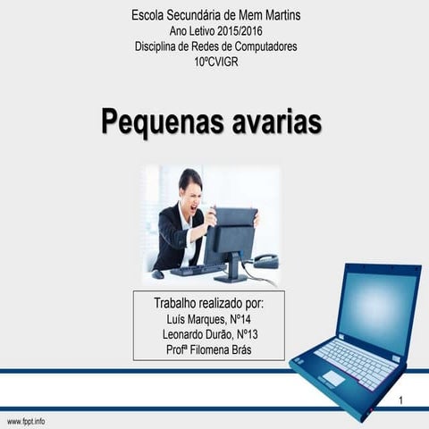 Avarias de computadores