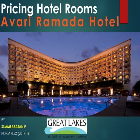 AVARI RAMADA HOTEL-Stanford Case Study