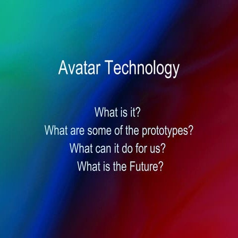 Avatar Technology