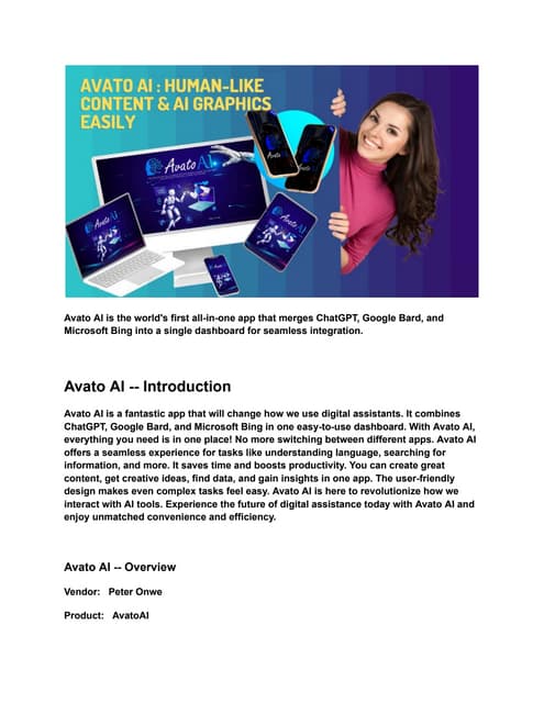 Avato AI Review_ Human-Like Content & AI Graphics Easily - Google Docs.pdf