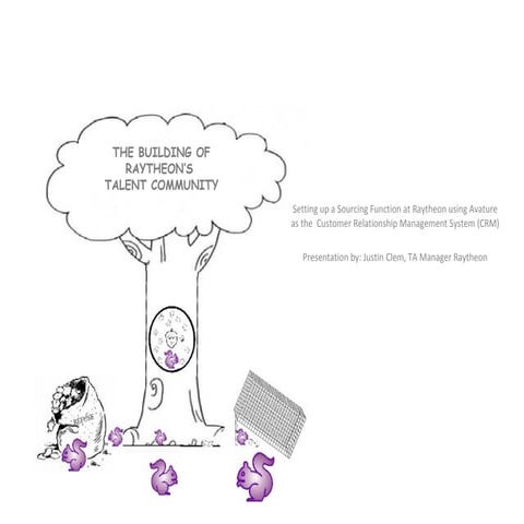 Setting up a Sourcing Function using Avature as the Customer Relationship Man...