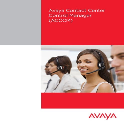 Avaya cc control manager 6.2   brochure