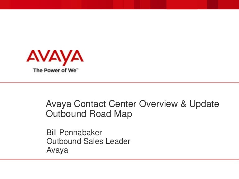Avaya Intro & Updates
